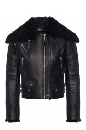 Shearling jacket with fur collar, zdjęcie 1 Shearling jacket with fur collar od Diesel